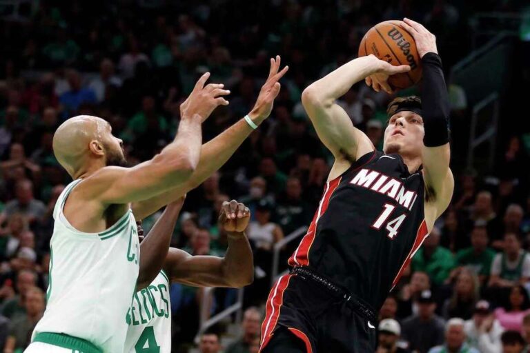 Celtics Shine in Thrilling Rematch with Miami Heat: Derrick White Leads the Charge
