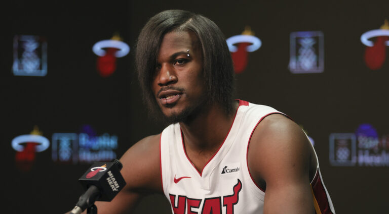 Jimmy-Butlers-Bold-New-Look-Raises-Eyebrows-at-Miami-Heat-Media-Day-infopulselive