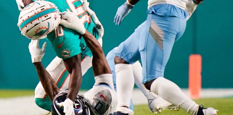 Tyreek-Hill-Sidelined-Dolphins-Receiver-Faces-Uncertain-Return-After-Ankle-Injury-infopulselive