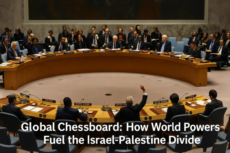 Global Chessboard — How World Powers Fuel the Israel-Palestine Divide